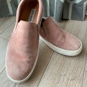 Suede Steve Madden Slip Ons